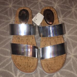 H&M PLATFORM SANDALS